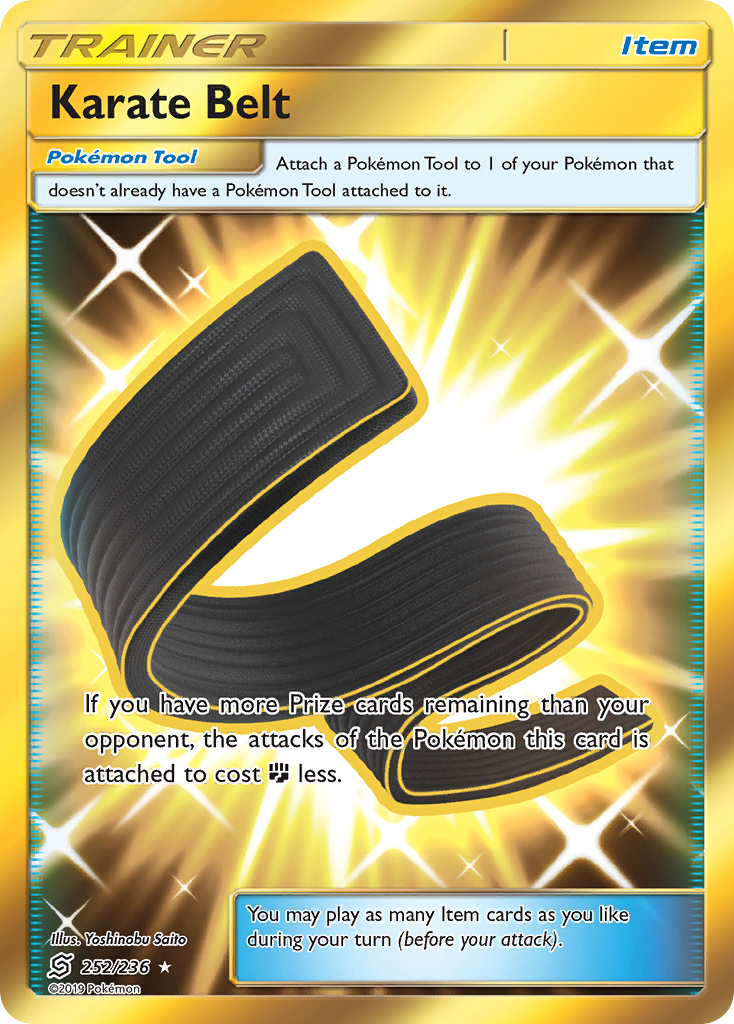 Karate Belt (252/236) [Sun & Moon: Unified Minds] | Mega City Incorporated