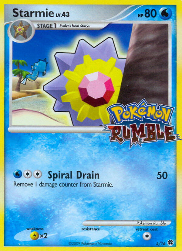 Starmie (5/16) [Pokémon Rumble] | Mega City Incorporated