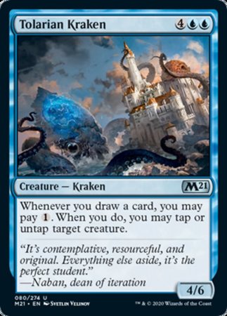 Tolarian Kraken [Core Set 2021] | Mega City Incorporated