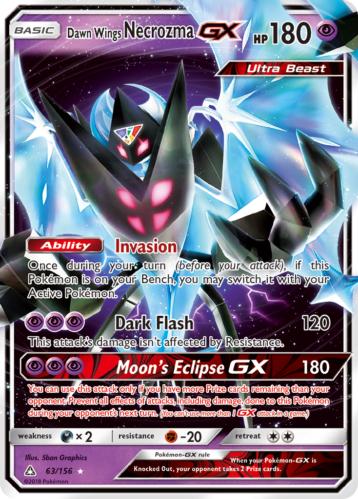 Dawn Wings Necrozma GX (63/156) [Sun & Moon: Ultra Prism] | Mega City Incorporated