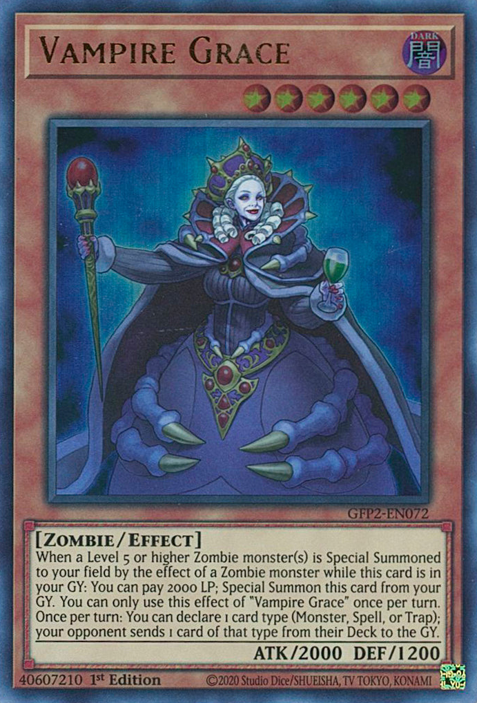 Vampire Grace [GFP2-EN072] Ultra Rare | Mega City Incorporated