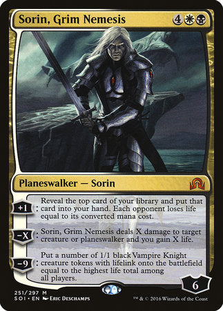 Sorin, Grim Nemesis [Shadows over Innistrad] | Mega City Incorporated