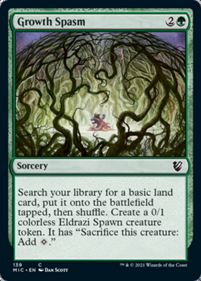 Growth Spasm [Innistrad: Midnight Hunt Commander] | Mega City Incorporated