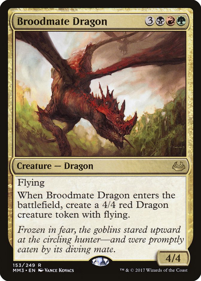 Broodmate Dragon [Modern Masters 2017] | Mega City Incorporated