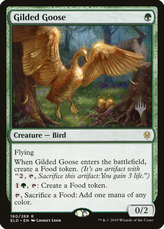 Gilded Goose (Promo Pack) [Throne of Eldraine Promos] | Mega City Incorporated