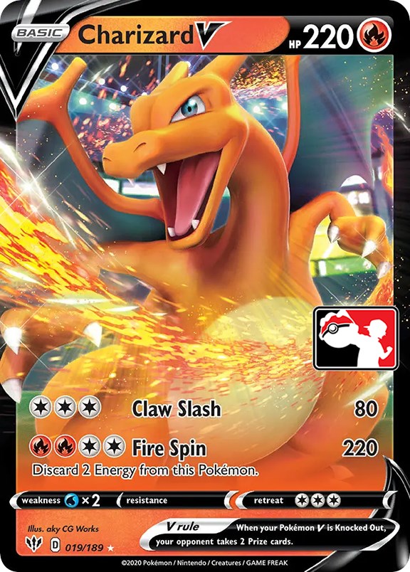 Charizard V (019/189) [Prize Pack Series One] | Mega City Incorporated