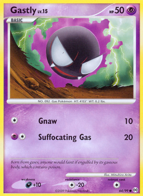 Gastly (64/99) [Platinum: Arceus] | Mega City Incorporated