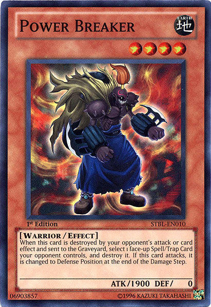 Power Breaker [STBL-EN010] Super Rare | Mega City Incorporated