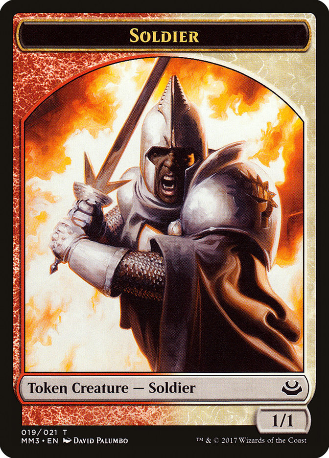 Soldier (019/021) [Modern Masters 2017 Tokens] | Mega City Incorporated