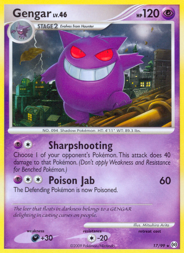 Gengar (17/99) [Platinum: Arceus] | Mega City Incorporated