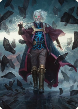 Urza, Planeswalker Art Card [The Brothers' War Art Series] | Mega City Incorporated