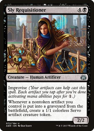 Sly Requisitioner [Aether Revolt] | Mega City Incorporated