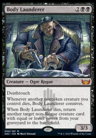 Body Launderer (Promo Pack) [Streets of New Capenna Promos] | Mega City Incorporated