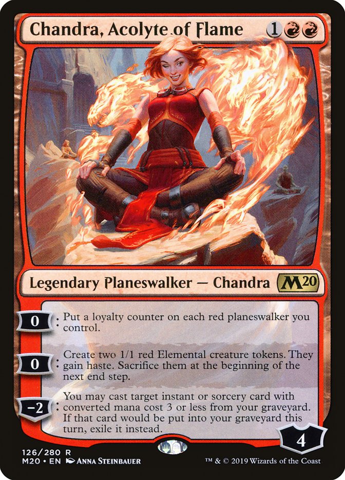 Chandra, Acolyte of Flame [Core Set 2020] | Mega City Incorporated