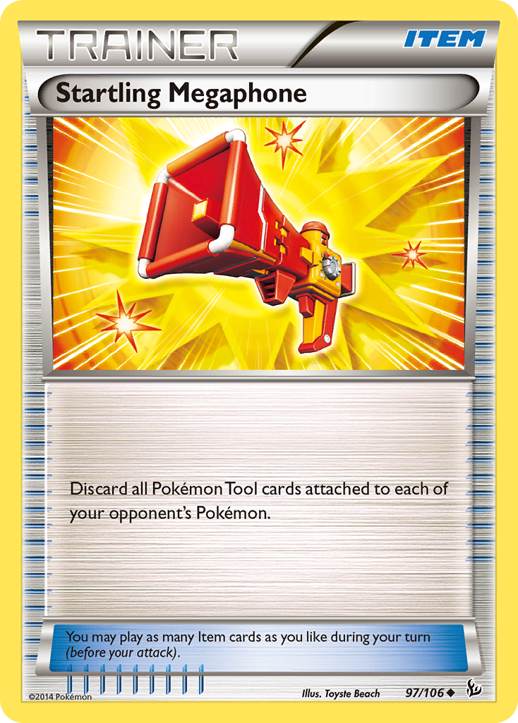 Startling Megaphone (97/106) [XY: Flashfire] | Mega City Incorporated