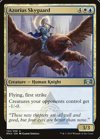 Azorius Skyguard [Ravnica Allegiance] | Mega City Incorporated