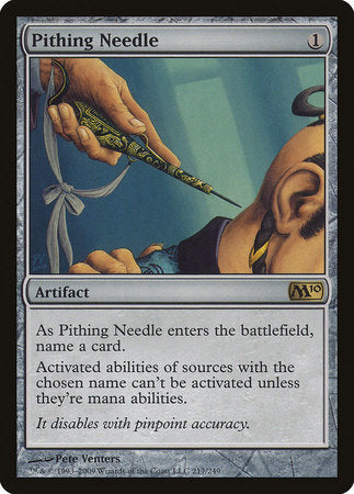 Pithing Needle [Magic 2010] | Mega City Incorporated