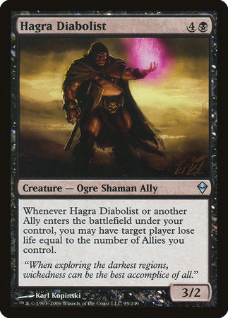 Hagra Diabolist [Zendikar] | Mega City Incorporated