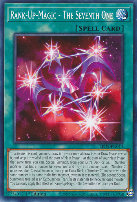Rank-Up-Magic - The Seventh One [LED9-EN014] Common | Mega City Incorporated