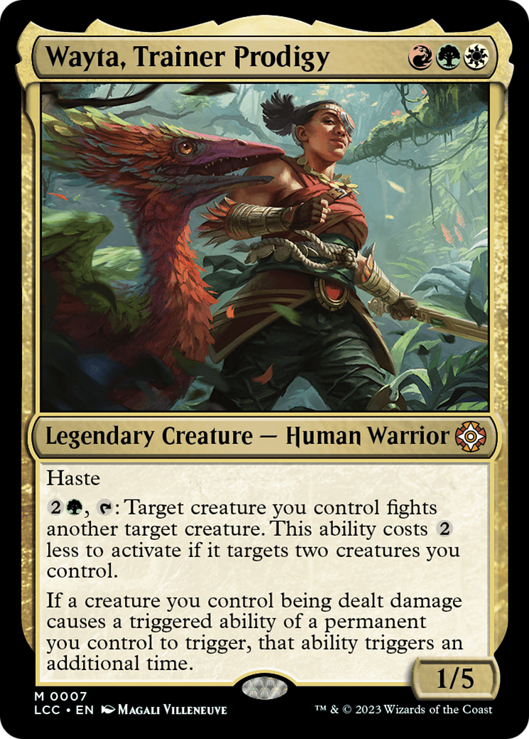 Wayta, Trainer Prodigy [The Lost Caverns of Ixalan Commander] | Mega City Incorporated