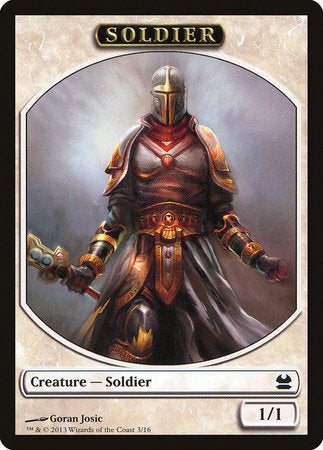 Soldier Token [Modern Masters Tokens] | Mega City Incorporated