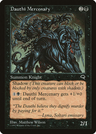 Dauthi Mercenary [Tempest] | Mega City Incorporated