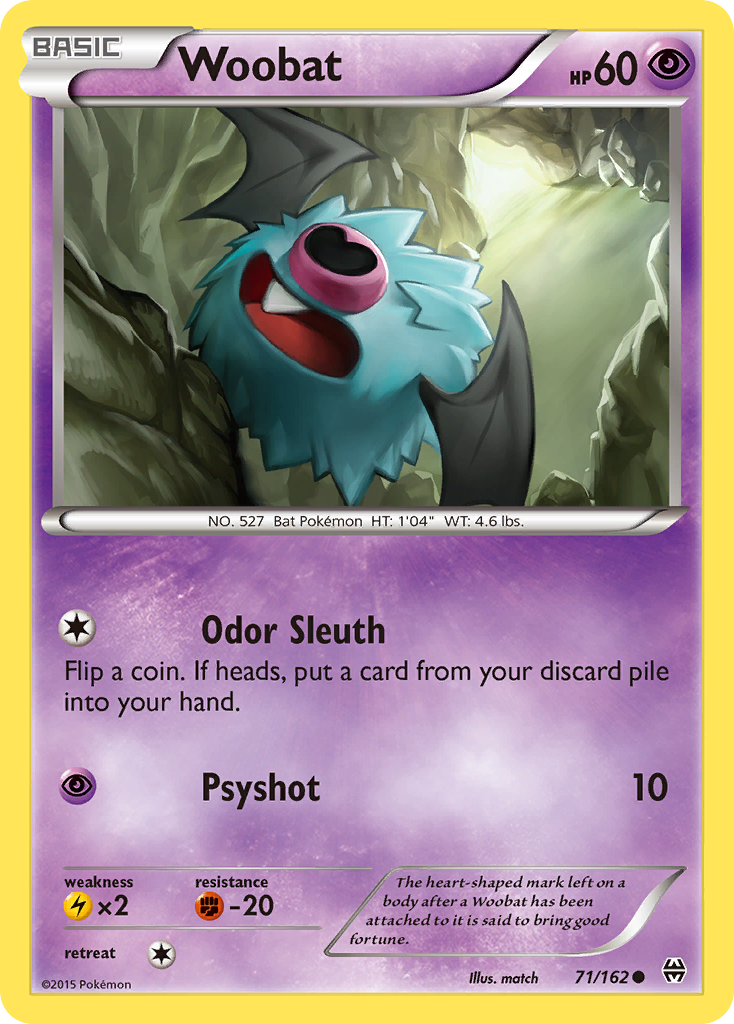 Woobat (71/162) [XY: BREAKthrough] | Mega City Incorporated