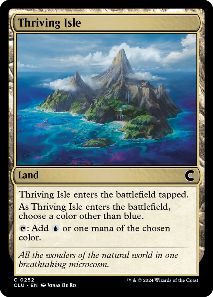 Thriving Isle [Ravnica: Clue Edition] | Mega City Incorporated