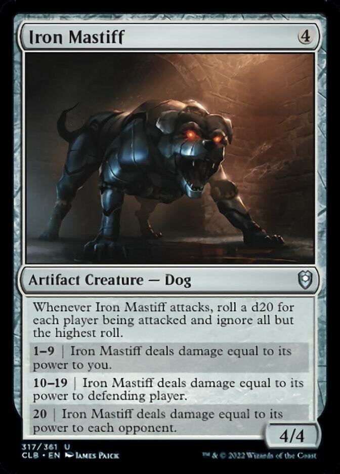 Iron Mastiff [Commander Legends: Battle for Baldur's Gate] | Mega City Incorporated