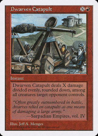 Dwarven Catapult [Fifth Edition] | Mega City Incorporated