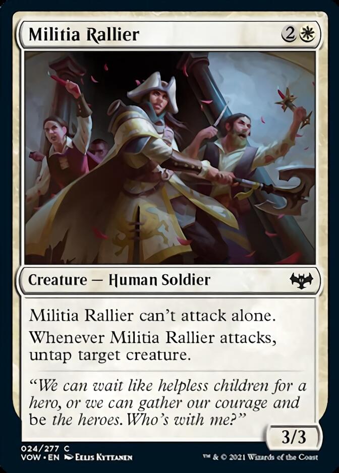 Militia Rallier [Innistrad: Crimson Vow] | Mega City Incorporated