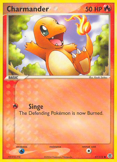 Charmander (57/112) [EX: FireRed & LeafGreen] | Mega City Incorporated