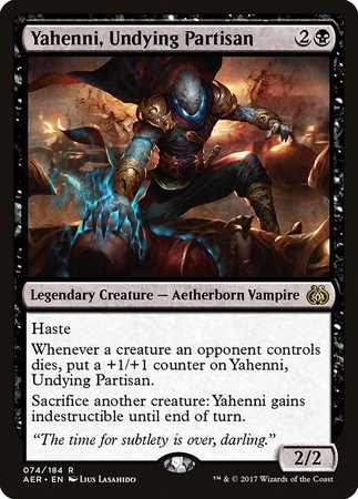 Yahenni, Undying Partisan [Aether Revolt] | Mega City Incorporated