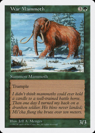 War Mammoth [Fifth Edition] | Mega City Incorporated