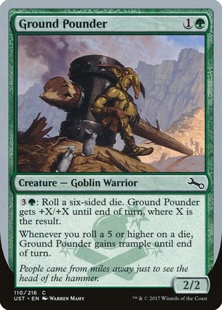 Ground Pounder [Unstable] | Mega City Incorporated