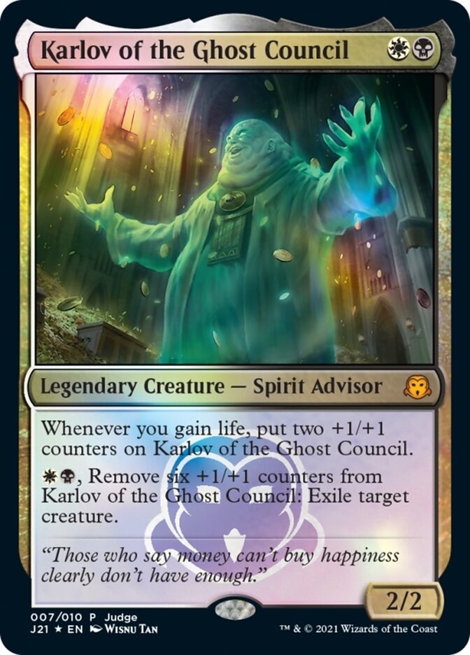 Karlov of the Ghost Council [Judge Gift Cards 2021] | Mega City Incorporated