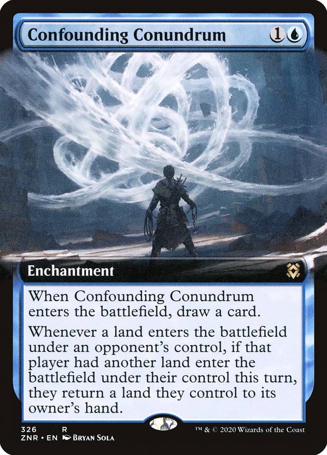 Confounding Conundrum (Extended Art) [Zendikar Rising] | Mega City Incorporated