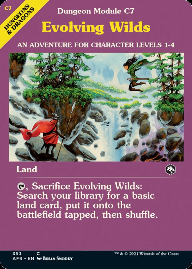 Evolving Wilds (Dungeon Module) [Dungeons & Dragons: Adventures in the Forgotten Realms] | Mega City Incorporated