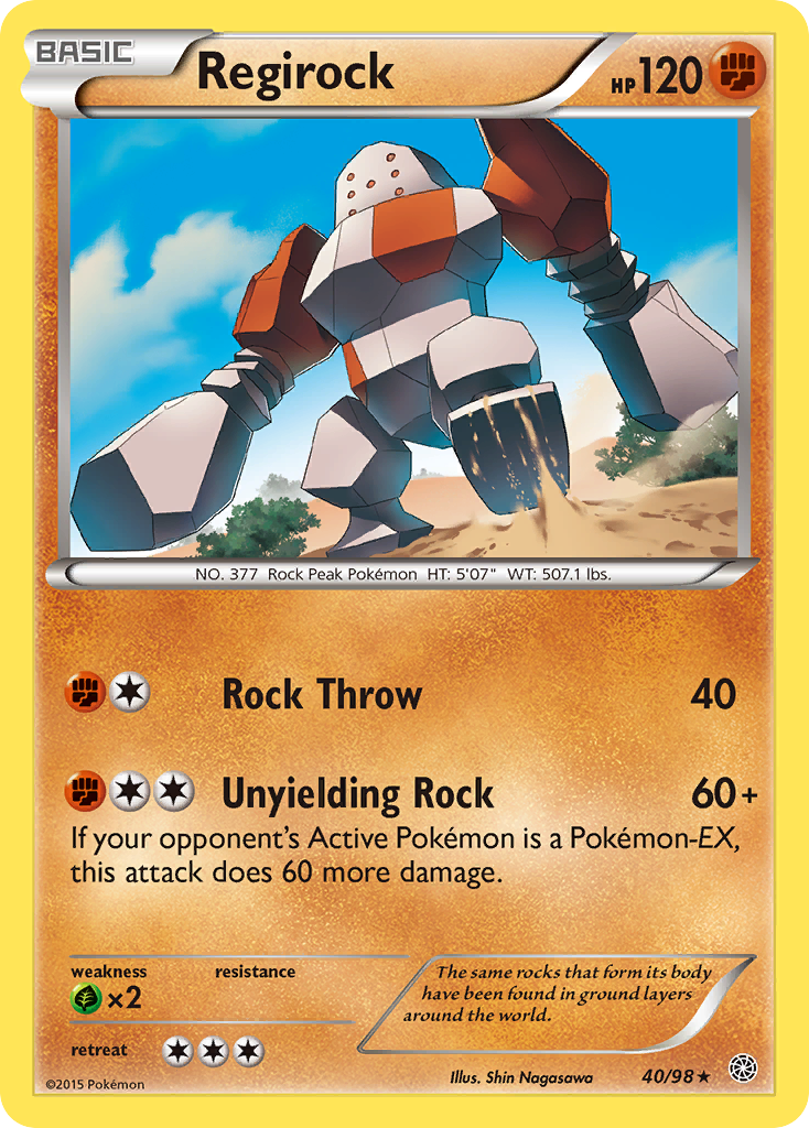 Regirock (40/98) [XY: Ancient Origins] | Mega City Incorporated