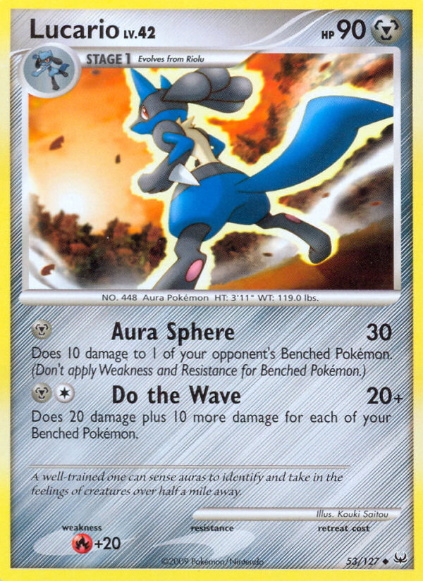 Lucario (53/127) [Platinum: Base Set] | Mega City Incorporated