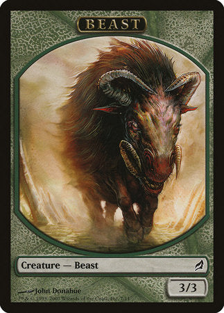 Beast Token [Lorwyn Tokens] | Mega City Incorporated