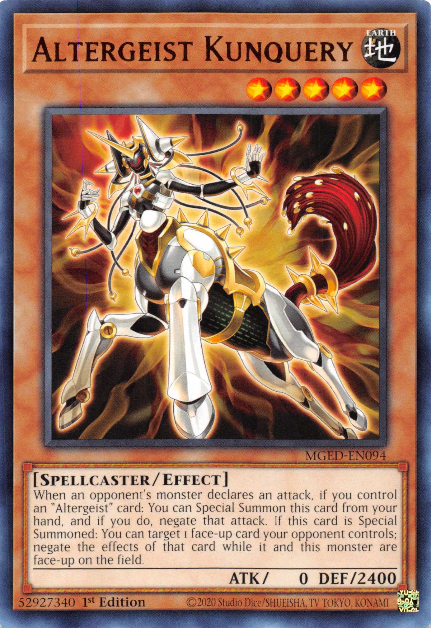 Altergeist Kunquery [MGED-EN094] Rare | Mega City Incorporated