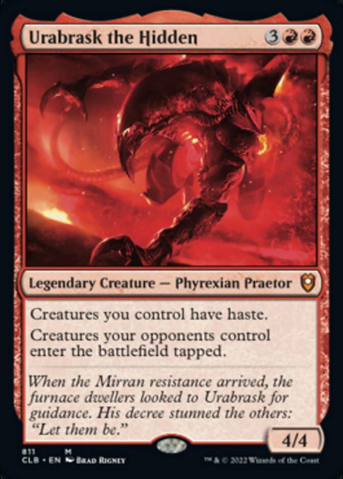 Urabrask the Hidden [Commander Legends: Battle for Baldur's Gate] | Mega City Incorporated