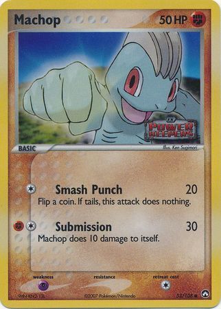 Machop (53/108) (Stamped) [EX: Power Keepers] | Mega City Incorporated