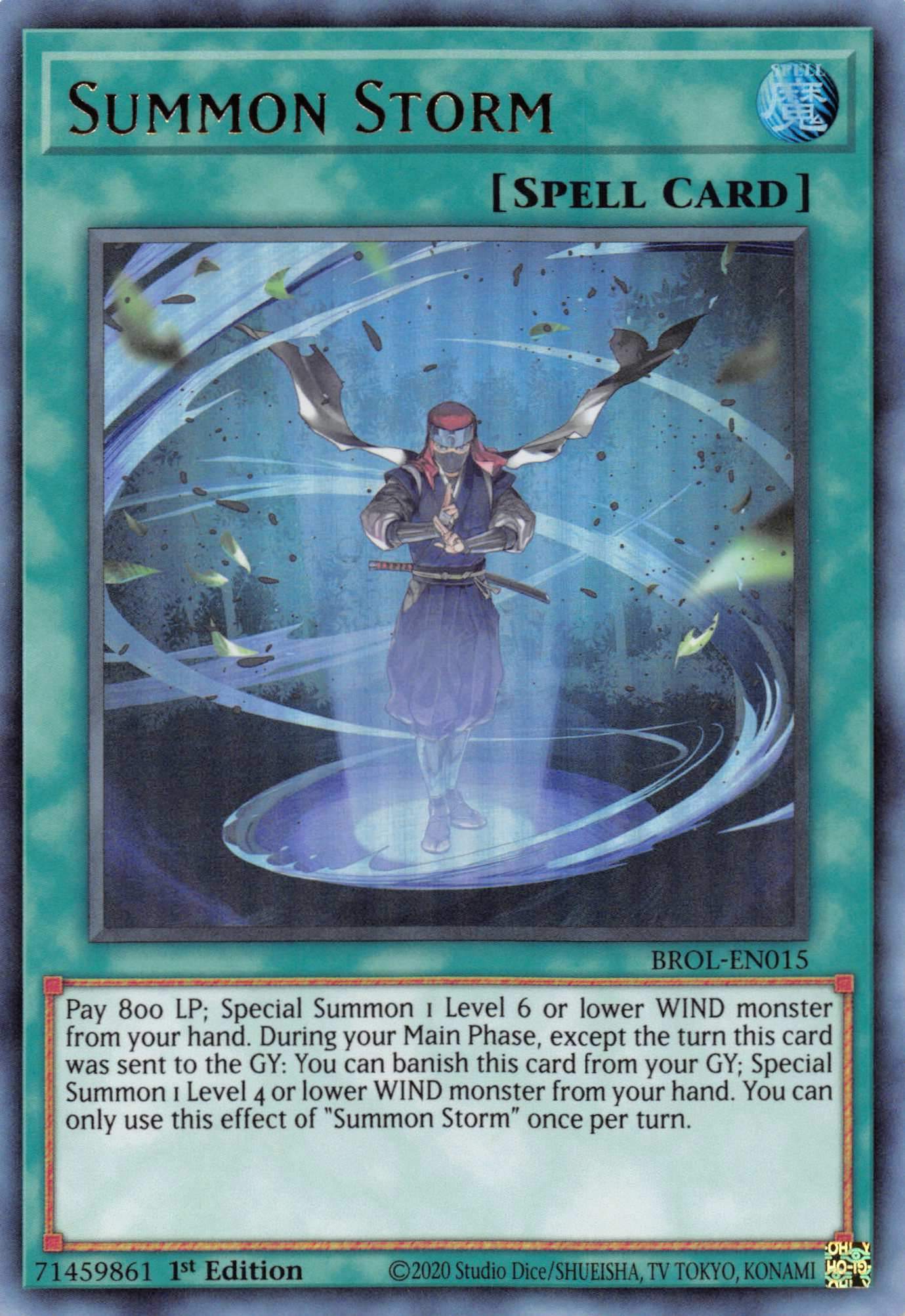 Summon Storm [BROL-EN015] Ultra Rare | Mega City Incorporated