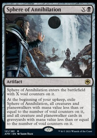 Sphere of Annihilation (Promo Pack) [Dungeons & Dragons: Adventures in the Forgotten Realms Promos] | Mega City Incorporated