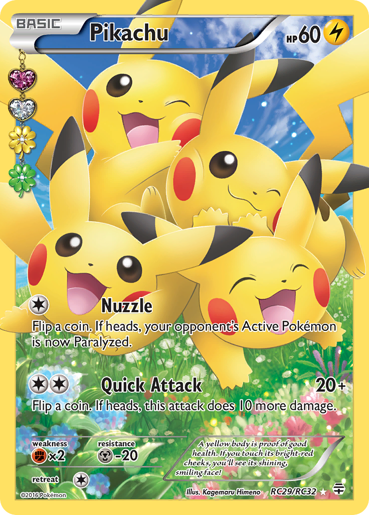 Pikachu (RC29/RC32) [XY: Generations] | Mega City Incorporated