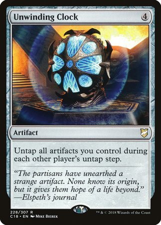 Unwinding Clock [Commander 2018] | Mega City Incorporated