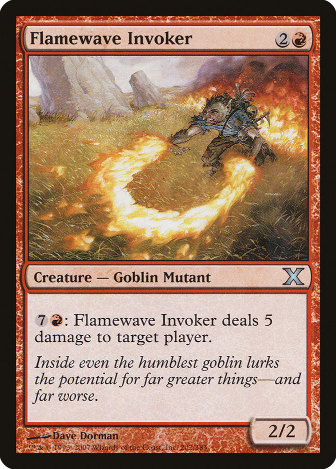 Flamewave Invoker [Tenth Edition] | Mega City Incorporated