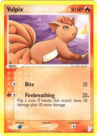 Vulpix (7/12) [EX: Trainer Kit 2 - Minun] | Mega City Incorporated